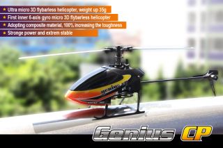   CP Flybarless 6 Axis Gyro Micro 3D 6 Ch Helicopter BNF body only
