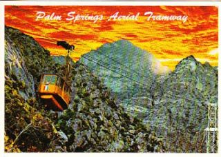 Palm Springs Aerial Tramway San Jacinto Mtn PC 1982