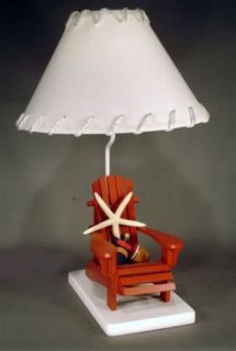red beach chair electric lamp 29 features