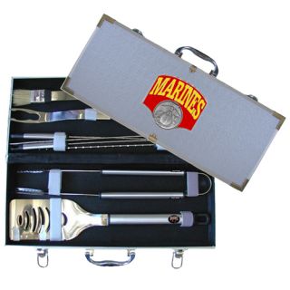 BBQ TOOL SET W CASE Marine Corps See Our Store