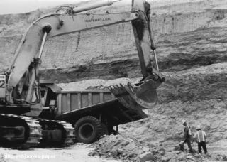 Bear Creek Uranium Mine Wyoming Mining Photo 1982