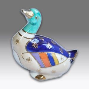 Bellwood Artistic Studio Linchmere Porcelain Duck Figurine