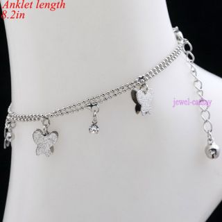 New Fashion Butterfly Bead Anklet Chain Ankle Bracelet