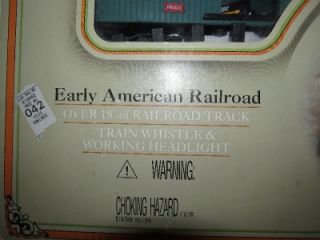   Classic American Railroad Train Set Battery Operated, Complete