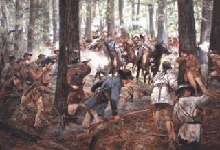 Don Troiani Battle of Kings Mountain Revolutionary War Print