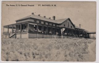 1915 Hospital Annex Fort/Ft Bayard NM New Mexico nr Santa Clara/Silver 