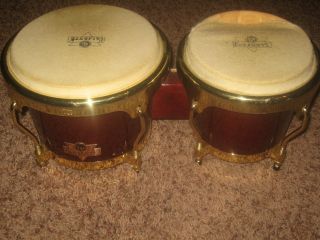 USED Caliente Drums Congas BONGO set percussion Musical DRUM