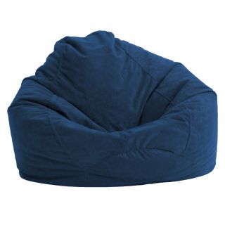 Colorful Bean Bag Lounge Chairs with Laid back Seating & Comfort Suede 