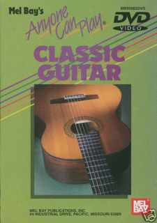 Ben Bolt Anyone Can Play Classic Guitar DVD New