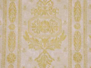 Gold French Neapolitan Bee Drapery Upholstery Fabric