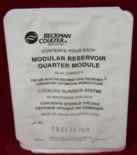 Beckman Coulter Modular Reservoir Quarter Module 40ml C