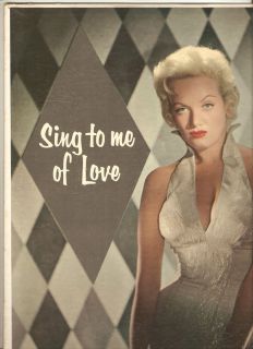 VICKI BENET Sing To Me Of Love French female pop vocal LP org 50s 