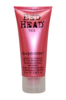 Bed Head Superstar Shampoo by TIGI for Unisex 2 54 oz Shampoo