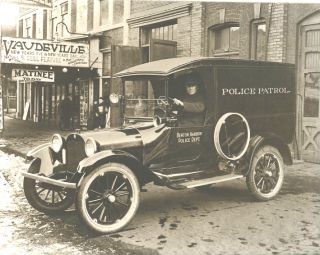 Vintage Police Vehicle 1920 Cop Car Benton Harbor MI