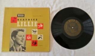Beatrice Lillie Souvenir Album LP Decca DL 5453 1953