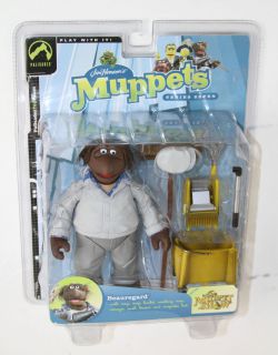 BEAUREGARD w/mop & bucket   NEW Muppets Palisades Series Seven   2004 