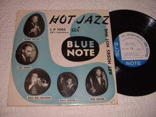   Five 10 LP Blue Note Label Hot Jazz 7005 Sidney Bechet Davison