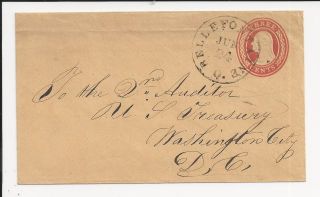 oldhal Bellefontaine, OH/1850s to Auditor U.S. Treas/Washington DC