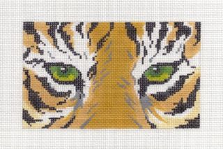 lee tigers eyes handpainted needlepoint canvas bd