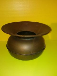    Solid Brass Spittoon By A Price Products Bellmawr NJ Made in Tiwan
