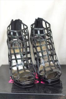 2B BEBE Shoes Sandals Heels Platform Carmen Divina Black