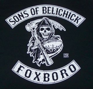 Sons of Belichick Tee Shirts Foxboro Orig Sizes s XXL Brady Welker 