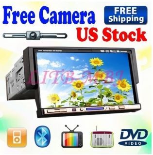 On Sale Best 1 DIN 7 in Dash Car Stereo DVD Player TV iPod BT Radio 