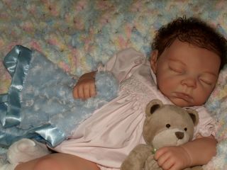 Reborn Adrie Stoete Cora Precious Sleeping Baby Girl