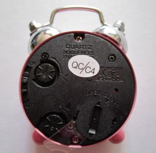   Alarm Clock Size as A Hen Egg Classic Bedroom Car Ring Bell EA73