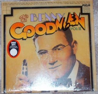 SEALED This Is Benny Goodman Double Jazz LP Vol II RCA