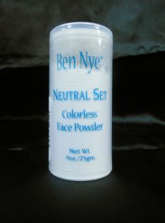 Ben Nye Neutral Set Translucent Colorless Face Powder MP2 9oz 25 Gram 