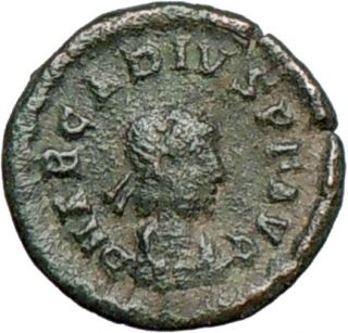 ARCADIUS 383AD Rare Authentic Ancient Roman Coin Victory Angel