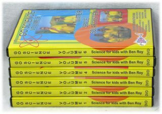 New Go Science DVD with Ben Roy Set of 6 Christian Homeschool 