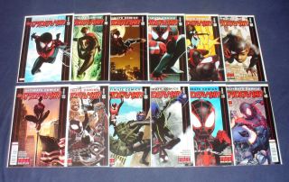 ULTIMATE COMICS SPIDER MAN issues 1 12   Bendis, Pichelli   NEW