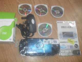 BRAND NEW REFURB SONY PSP 2003 + 6 GAMES + 2X 32GB SANDISK MEMORY CARD 