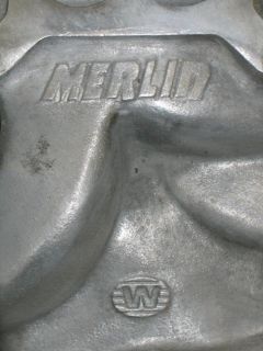 You are bidding on a used Merlin Aluminum Intake for Big Block Chevy 