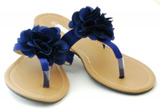  Sandals Thong Flower Flat Flower Wedding Strap Big Size Flop Shoes