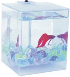 Gallon Aqua Box Betta Fish Tank LED Light