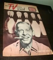 1966 Sunday TV News Magazine Milton Berle Lots Ads