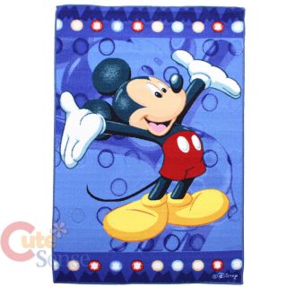 Disney Mickey Mouse Carpet Accent Mat Rug 60x40