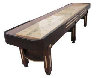   Shuffleboard Table The Majestic in Walnut by Berner Billiards