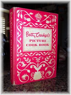 Betty Crockers Picture Cookbook First Edition Vintage 1950 Hardcover 