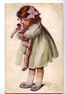 Love Is Blind Doll by Bessie Pease Gutmann Vintage PC