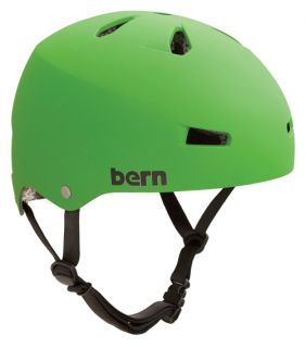 Bern Helmet Macon Neon Green Size Medium Skateboard Bike CPSC 