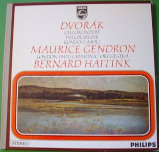 Maurice Gendron Bernard Haitink Dvorak Concert Philips