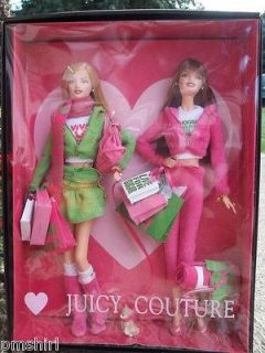 barbie 2004 juicy couture gold label nrfb 