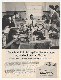 1965 Thomas Beverley Family Lombard IL Maytag Washer Ad