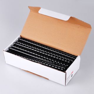 100 Black Plastic Combs Binding Spines 1 2 100 Sheets
