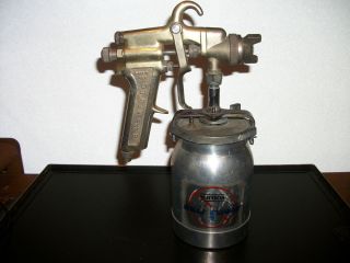 Binks Model 7 Spray Gun with Cup Very Clean Serial 896094 66SK Tip 