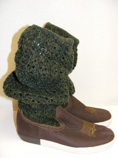 Puma Tall Knit Boots by Betty Jackson RARE 9 5 Women EC